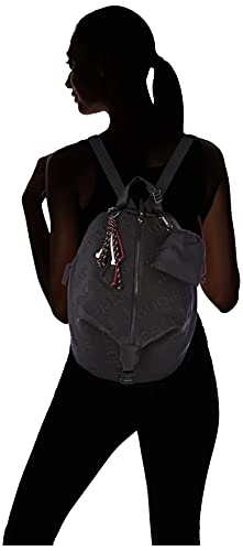 Desigual Back_Galia Viana Mini, Mochila para Mujer, Negro, Einheitsgröße