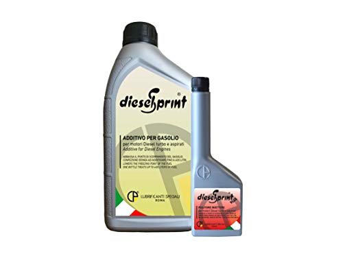 DIESELSPRINT 1 Litro + DIESELSPRINT Plus 125 ml - Kit Aditivos para Mantener Rendimiento Motor Diesel