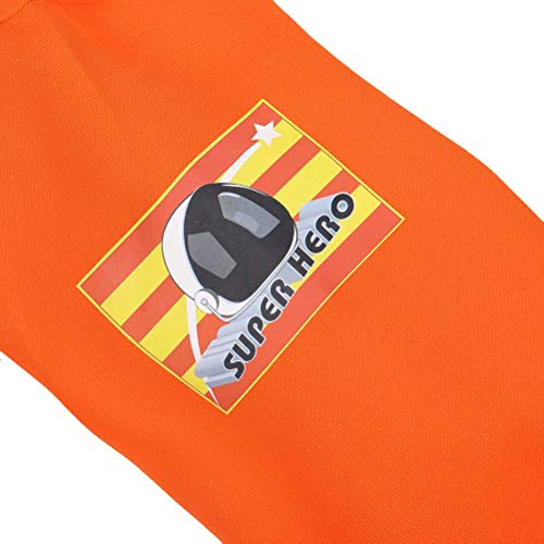 Disfraz Astronauta Adulto para Hombre Halloween Carnaval Americano Cadete del Espacio Cosplay Naranja s