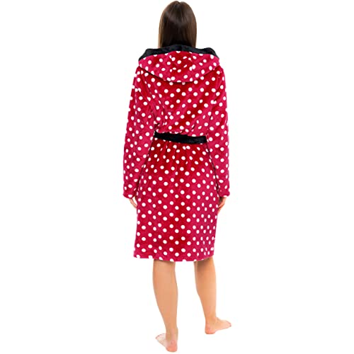 Disney Bata para Mujer Minnie Mouse Rojo XX-Large