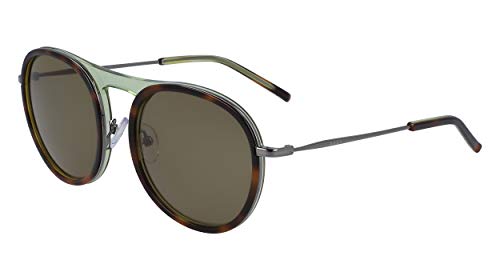 DKNY DK700S Gafas de Sol, Soft Tortoise/Green, 52 MM, 19 MM, 135 MM para Mujer