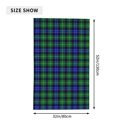 DLJIYZX Toalla de baño Abercrombie Tartan Toalla de baño Suave Toallas Multiusos Altamente absorbentes Toalla de Playa de Gran tamaño 80X130CM