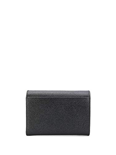 Dolce e Gabbana Moda De Lujo Mujer BI0924AU77180999 Negro Cuero Billetera | Primavera-verano 20