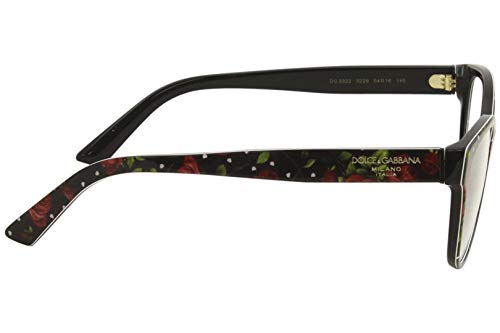 Dolce & Gabbana Gafas de Vista PRINTED DG 3322 ROSES AND HEARTS 54/16/145 mujer