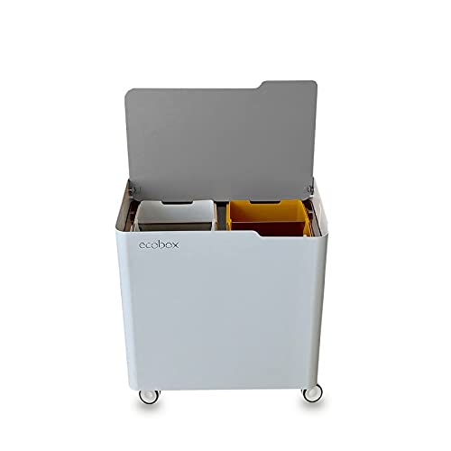 DON HIERRO - Cubo de basura para el reciclaje, ECOBOX-TOP