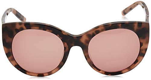 DONNA KARAN EYEWAR DK517S Gafas de Sol, Mink Tortoise, 52 MM, 22 MM, 135 MM para Mujer