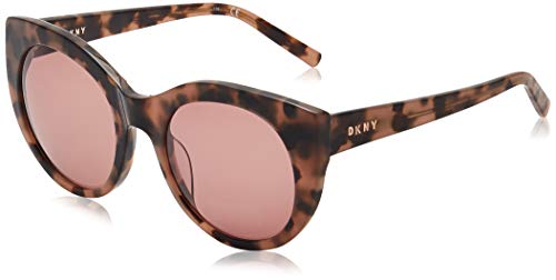 DONNA KARAN EYEWAR DK517S Gafas de Sol, Mink Tortoise, 52 MM, 22 MM, 135 MM para Mujer