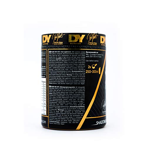 Dorian Yates de Pre Workout Blood and Guts Booster 340 g Entrenamiento Booster