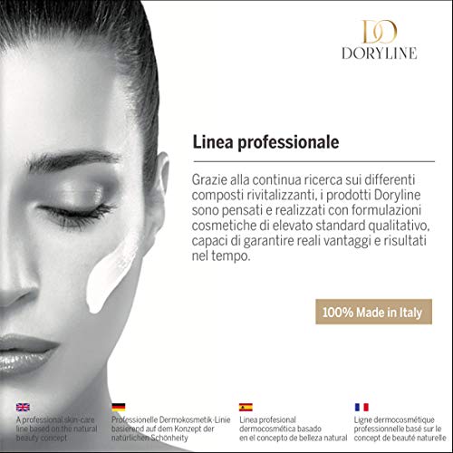 DORYLINE Botosimile Crema Facial Antiarrugas con Argireline® 50ml, 100% Made in Italy, Fuerte Acción Relajante de la Piel, Efecto Lifting Inmediato, Rostro Iluminado, Ideal para Dermaroller