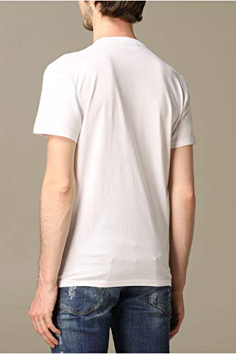 DSQUARED2 Hombre Camiseta Icon Bianco S