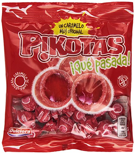 Dulciora - Pikotas - Caramelo de goma gragrado con sabor a cereza - 100 g