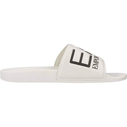 Ea7 Visibility Hombre Sandalias Blanco