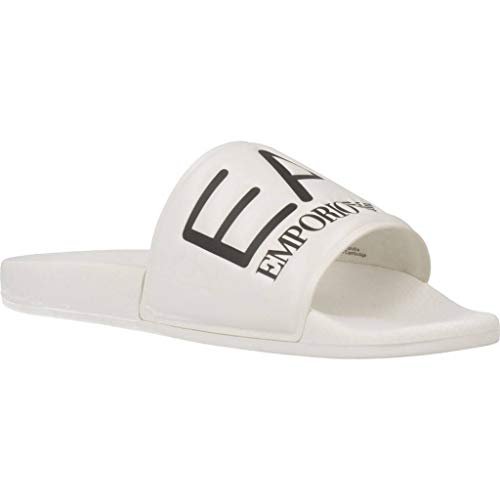 Ea7 Visibility Hombre Sandalias Blanco