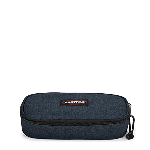 Eastpak Oval Single Estuche, 22 cm, Azul (Triple Denim)