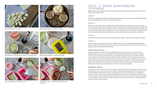 Easy Homemade Melt and Pour Soaps: A Modern Guide to Making Custom Creations Using Natural Ingredients & Essential Oils