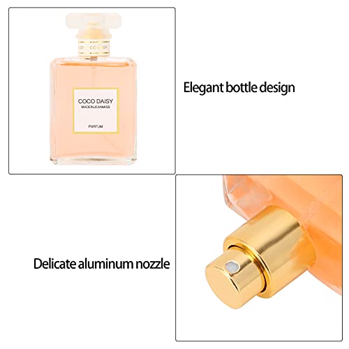 Eau De Toilette Fragrance For Women 50ml, Perfume De Fragancia Floral Dulce Eau De Toilette Spray De Larga Duración Para Mujeres