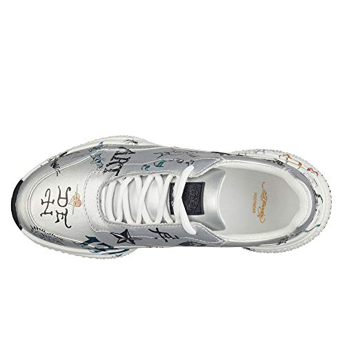 ED HARDY Insertrunner-Doodle Silver Metallic/Multi, (plateado.), 38 EU