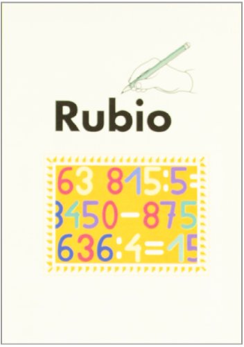 Ediciones Técnicas Rubio - Editorial Rubio PR-18 - Cuaderno (Operaciones y Problemas) (Operaciones y Problemas RUBIO)