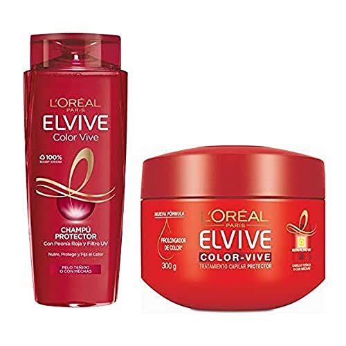 ELVIVE MASC.Color Vive+CHAMPU, Estándar, Único, 3