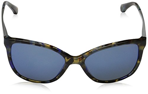 Emporio Armani 0EA4025 Gafas de Sol, Havana Spot Blue, 55 Unisex-Adulto