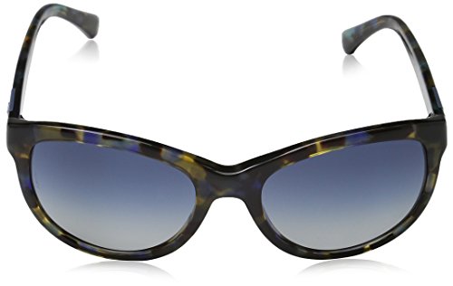 Emporio Armani 0EA4076 Gafas de Sol, Havana Spot Blue, 56 para Mujer