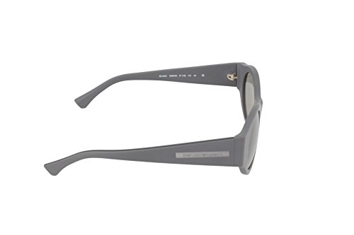 Emporio Armani Earmani 4044 Gafas de sol, Matte Grey 53666G, 47 Unisex-Adulto