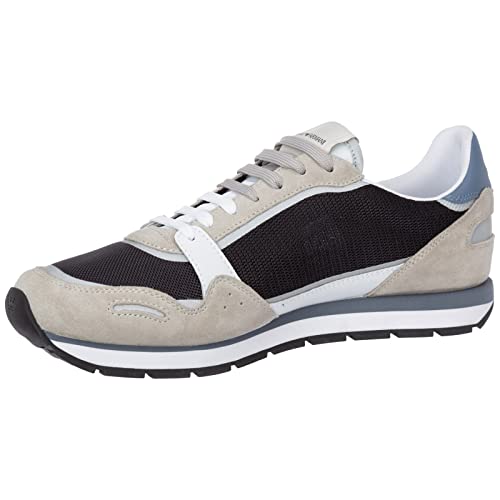 Emporio Armani Hombre Zapatillas plast. - Optic White - Navy - Grey 45 EU