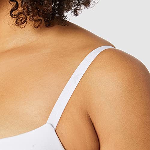 Emporio Armani Underwear Push Up Bra Iconic Logoband Sujetador, Blanco, 36 para Mujer