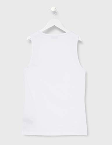 Emporio Armani Underwear Tank Iconic Cotton Tanque Top, Mujer, Blanco, M