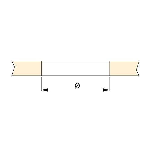 EMUCA - Pasacables de Mesa Circular Ø60mm de plástico Gris, Tapa pasacables encastrable en Mesa de Oficina/Escritorio, Lote de 20