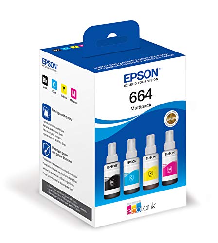 Epson 664 Multipack Tinta 4 Colores para EcoTank