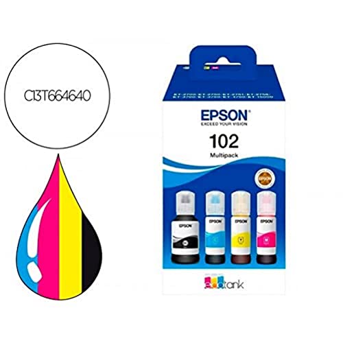 Epson 664 Multipack Tinta 4 Colores para EcoTank