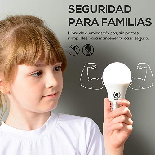 Espartan - Bombillas LED E27 Luz Fría Bola 15W, 6400K, 1500 lúmenes, Equivalente a 100W Bombilla Incandescente Halógena, Bombilla LED E27 Blanco Frío, Rosca Casquillo Gordo, Bombilla E27 - Pack de 3