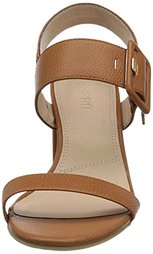 Esprit 041ek1w336, Sandalia Mujer, 235 Caramel, 36 EU