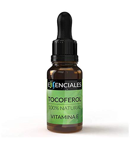 Essenciales - Vitamina E 100% Natural - Tocoferol de la máxima calidad y pureza - 30 ml