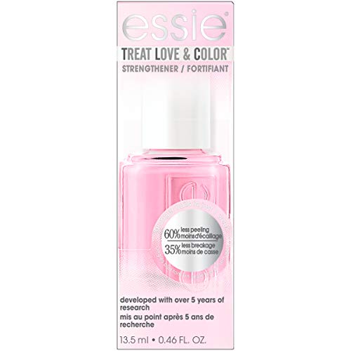 Essie Treatments - Treat Love & Color Strengthener - Power Punch Pink - 13.5 mL / 0.46 oz