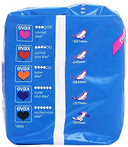 Evax Cottonlike Super Compresas con Alas - 12 unidades