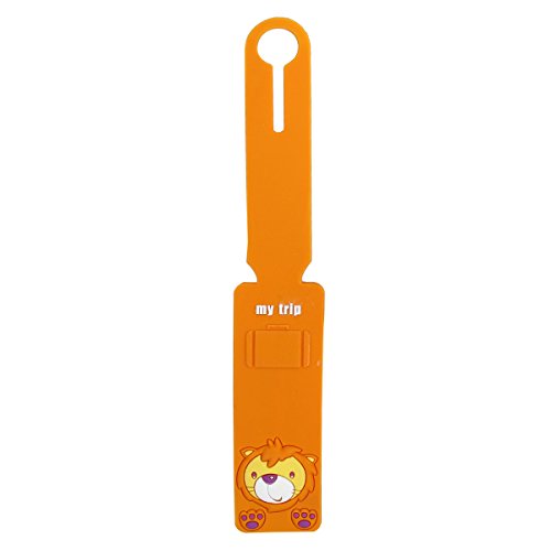 Evilandat Etiqueta para dirección, Orange Lion (naranja) - 0287HG184091711-08