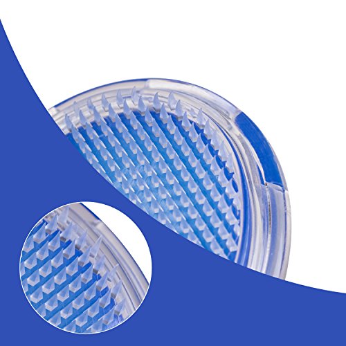 Exfoliating Brush - Bikini Line Exfoliator - Exfoliante para el Cabello Empolvado para Hombres y Mujeres - Body Brush para Piernas y Axilas el Cabello Tratamiento - Irritación del Afeitado de SanDine