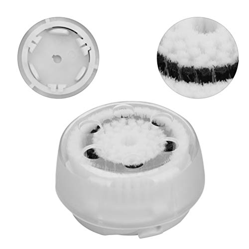 Exfolie Las células muertas de la Piel utilizando Cabezales de cepillos de Repuesto de plástico y Fibras Finas para limpiadores faciales Clarisonic MIA y MIA 2 Pro Plus