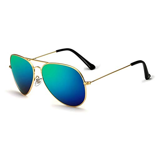 FHXTWB Gafas de Sol de Moda clásica Polarizada para Hombres/Gafas de Sol para Mujer Lente con Revestimiento Reflectante Gafas Gafas desol