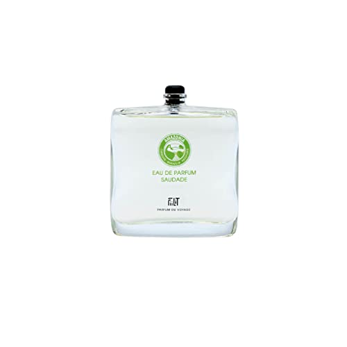 FiiLiT parfum du voyage Agua de perfume Natural SAUDADE AMAZONIA, RECARGA, Mixto, cítrico maracuya passiflora, colonia afrutada y chispeante, para unisex, 100 mL 8.5 x 10 x 4