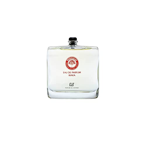 FiiLiT parfum du voyage Agua de perfume Natural WAKA MADAGASCAR, RECARGA, Mixta, ravintsara jengibre geranio, vainilla floral chypre, para unisex, 100 mL 8.5 x 10 x 4