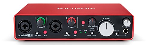 Focusrite Scarlett 2i4 2nd Gen - Interfaz de Audio