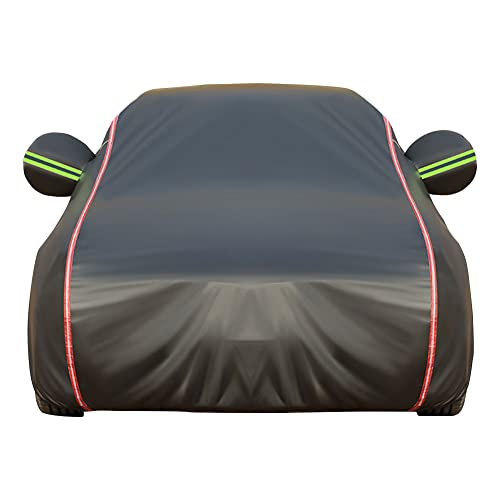 Funda Coche Exterior Compatible con Ferrari Portofino Roma, Forro de algodón Impermeable, a Prueba de Viento, a Prueba de Lluvia, a Prueba de heladas y a Prueba de Nieve, protección Nocturna(Color:b