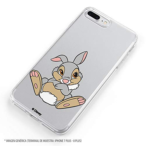 Funda para iPhone 11 Oficial de Bambi Tambor Posado para Proteger tu móvil. Carcasa para Apple de Silicona Flexible con Licencia Oficial de Disney.