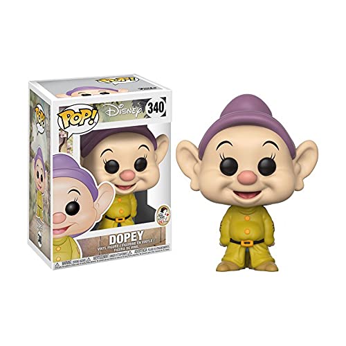 Funko Pop!- Disney: Snow White-Dopey Figura de Vinilo, (21718), Modelos surtidos