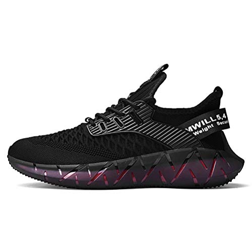 FUSHITON Zapatos Moda Hombres Zapatillas Casuales Deportes Calzado Correr Caminar Transpirable Cómodo Antideslizante Ligero