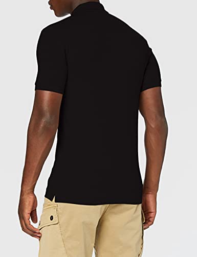 G-STAR RAW, hombres Polo Dunda Slim, Negro (dk black 5864-6484), L