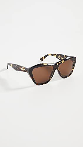 Gafas de Sol Bottega Veneta BV1092S Havana/Dark Brown 58/12/140 unisex